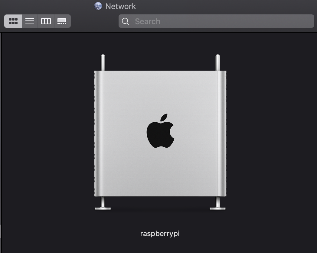 Raspberry Pi showing up as Mac Pro