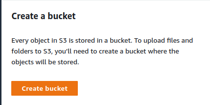 Create a bucket