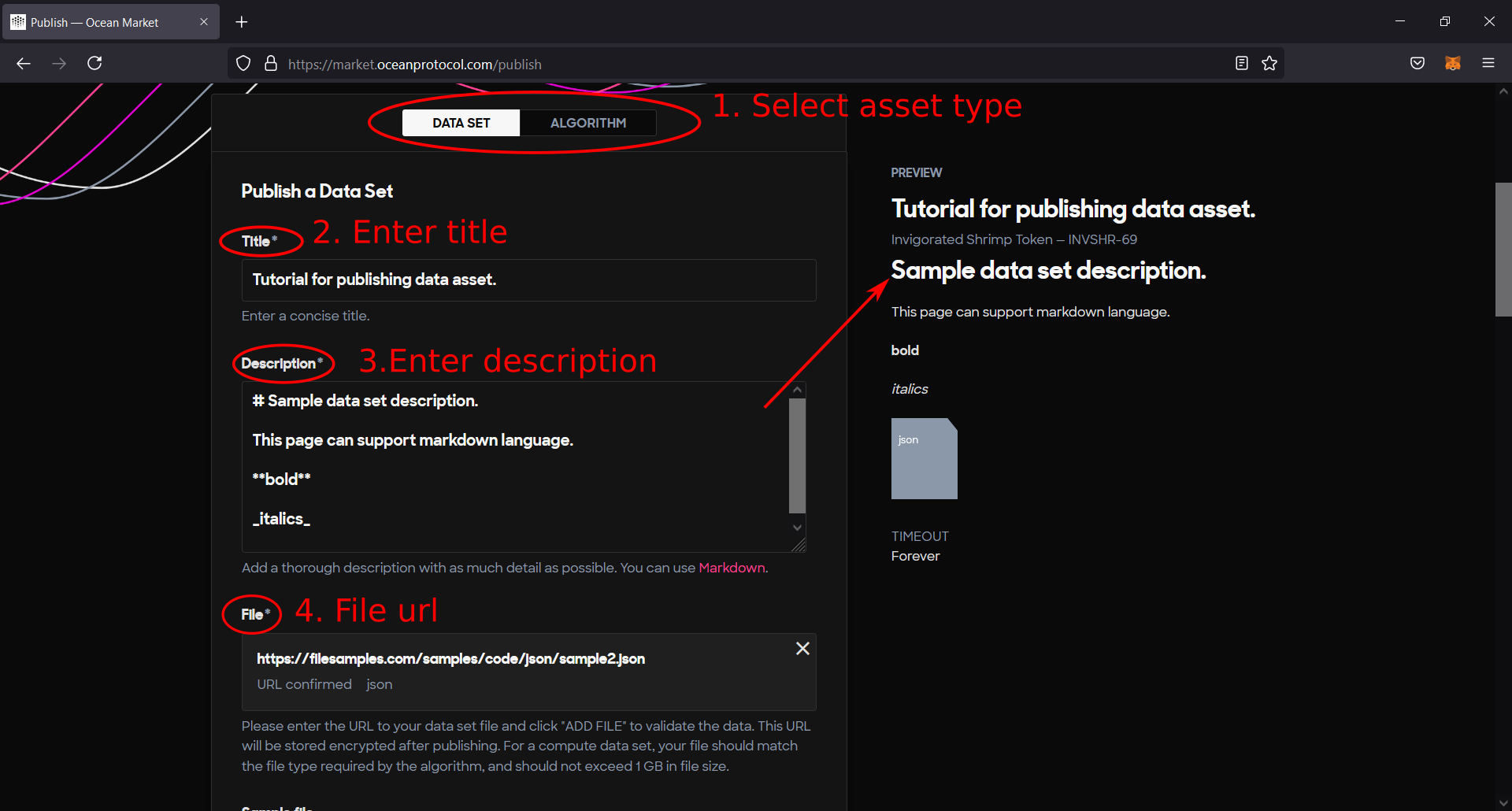 publish form part-1